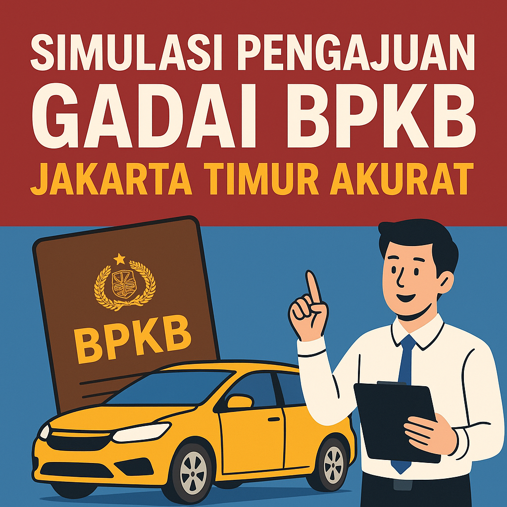 Hitung Simulasi Kredit Jaminan BPKB Jakarta Timur dengan Akurat