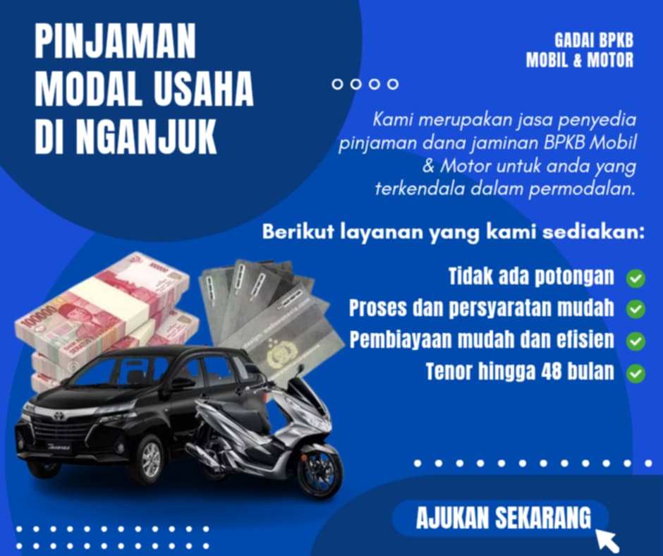Pusat Kredit Jaminan Bpkb Di Nganjuk