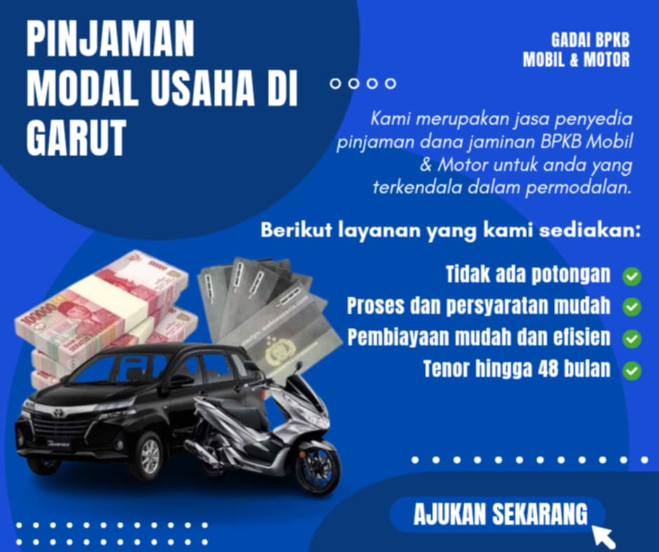Pusat Kredit Jaminan Bpkb Di Garut