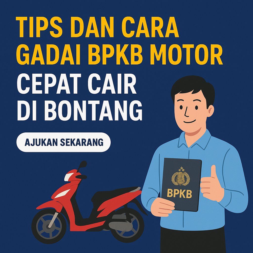 Cara Kredit Jaminan BPKB Cepat Cair di Bontang, Syarat Mudah dan Tanpa Ribet
