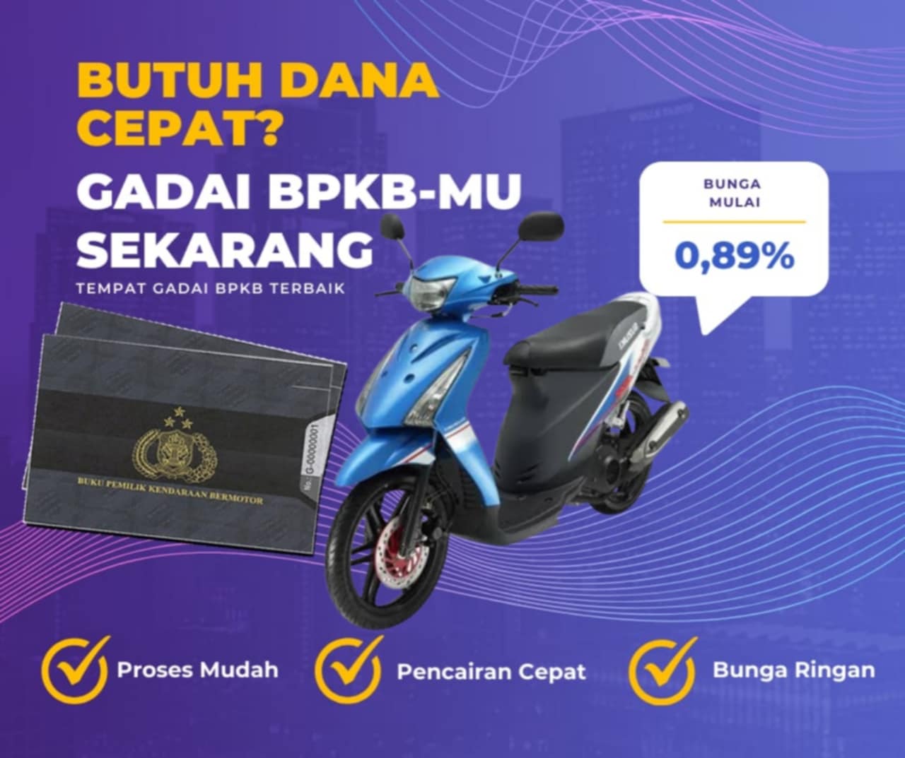 Kredit Jaminan Bpkb Motor Suzuki Spin S Dapat Dana Berapa? Seperti Ini Simulasinya