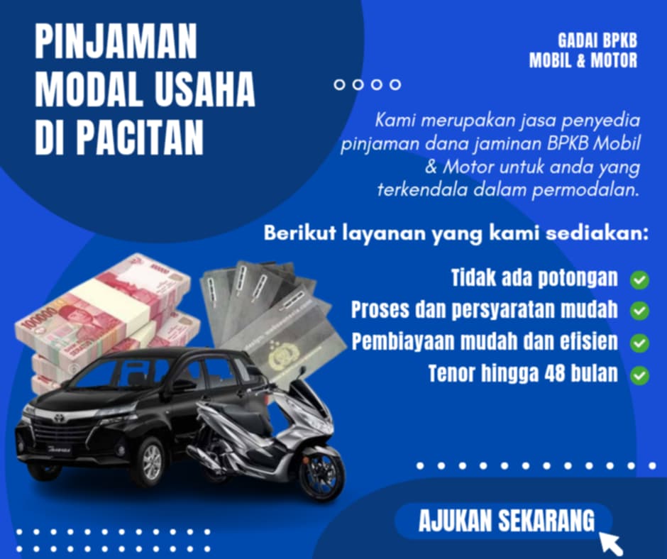 Pusat Kredit Jaminan Bpkb Di Pacitan
