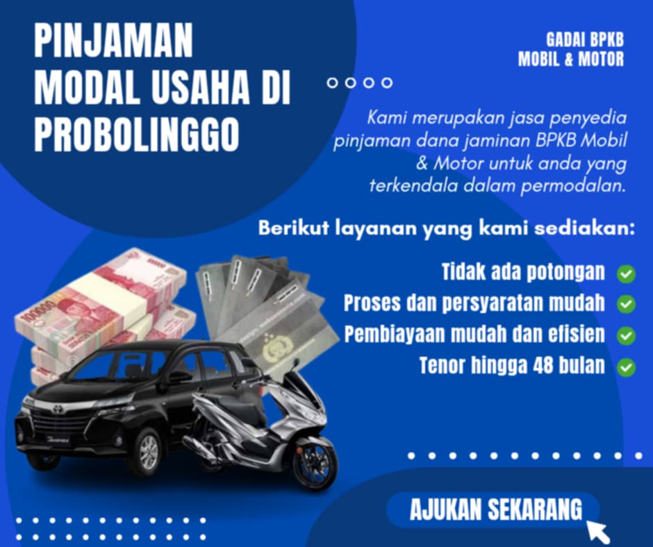 Pusat Kredit Jaminan Bpkb Di Probolinggo