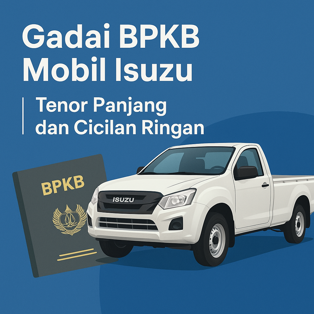 Kredit Jaminan BPKB Mobil Isuzu | Cara Cepat Dapat Dana Tanpa Jual Mobil