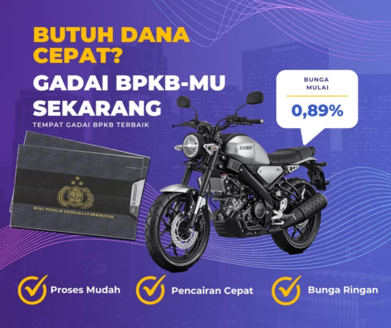 Kredit Jaminan Bpkb Motor Yamaha XSR 155 Dapat Dana Berapa? Seperti Ini Simulasinya