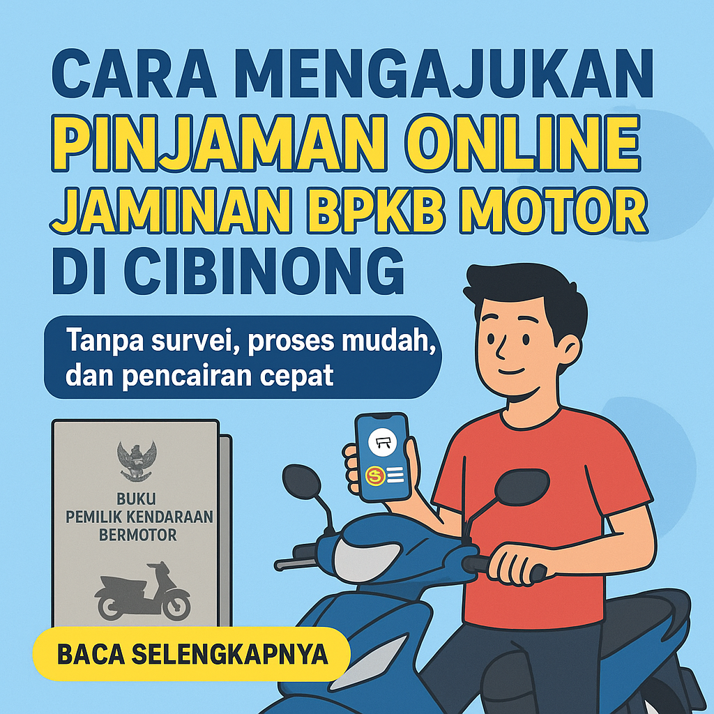 Rahasia Kredit Jaminan BPKB Online di Cibinong yang Bisa Cair Cepat