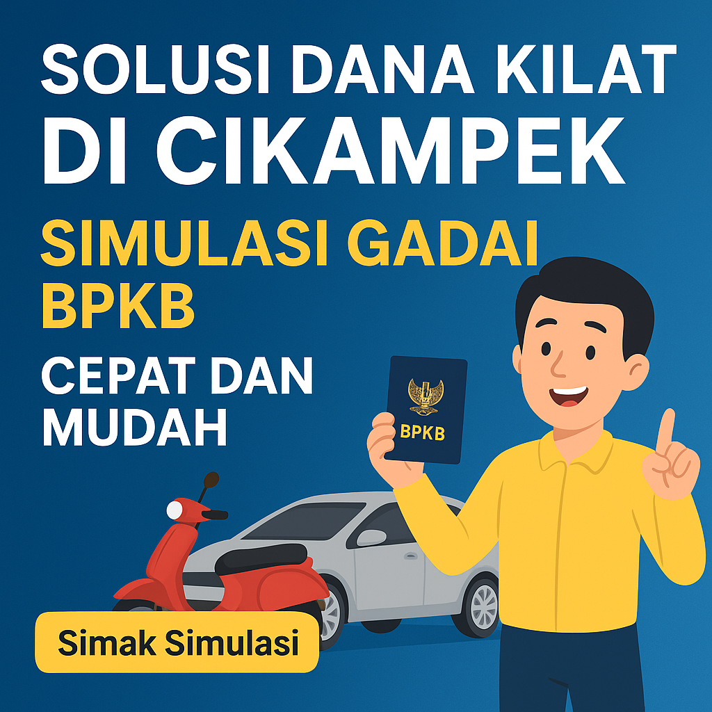 Hitung Cepat Kebutuhan Dana dengan Simulasi Kredit Jaminan BPKB Cikampek