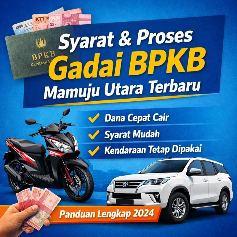 Panduan Lengkap Kredit Jaminan BPKB Mamuju Utara untuk Kebutuhan Dana Cepat