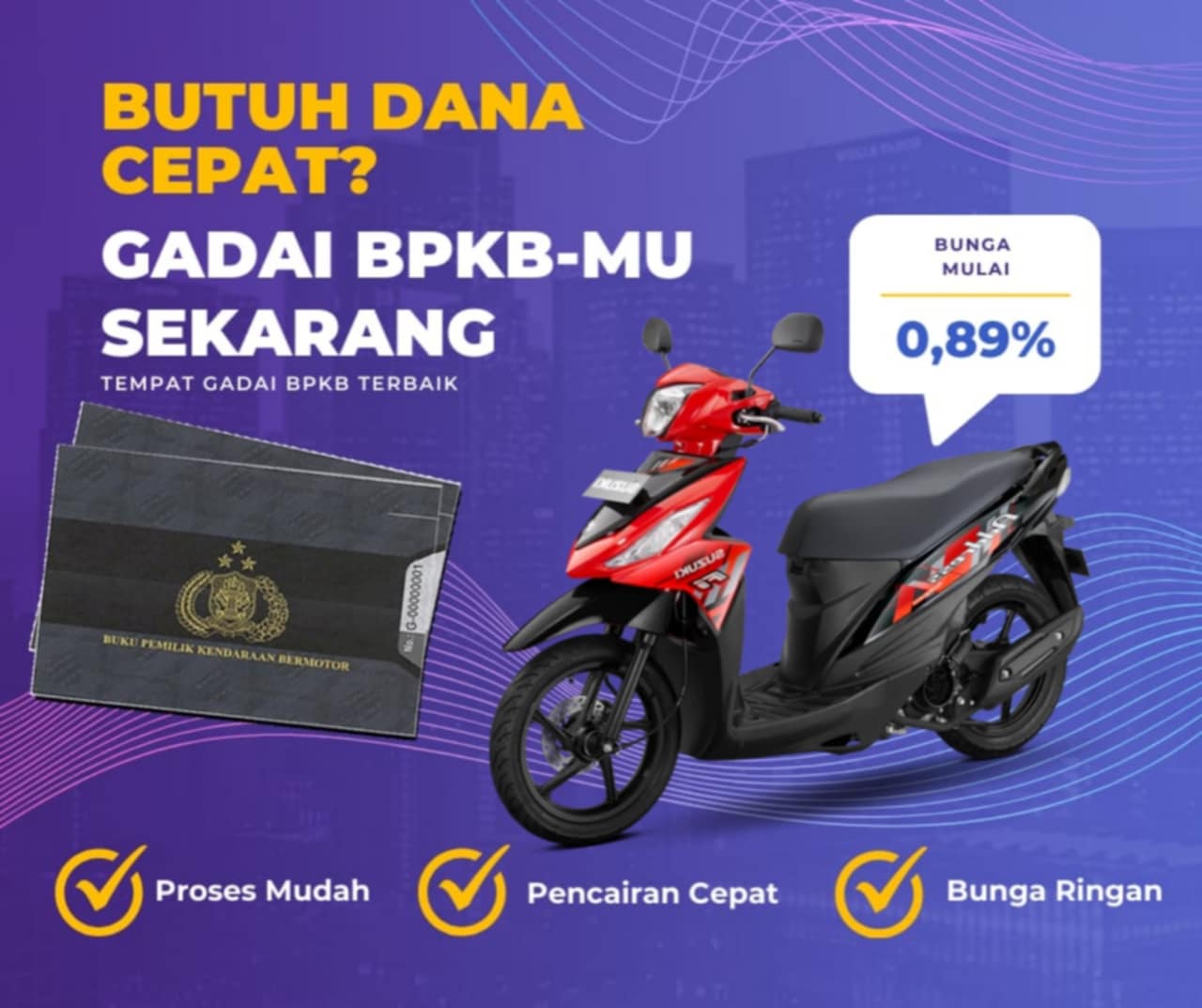 Kredit Jaminan Bpkb Motor Suzuki Address 110NE Dapat Dana Berapa? Seperti Ini Simulasinya