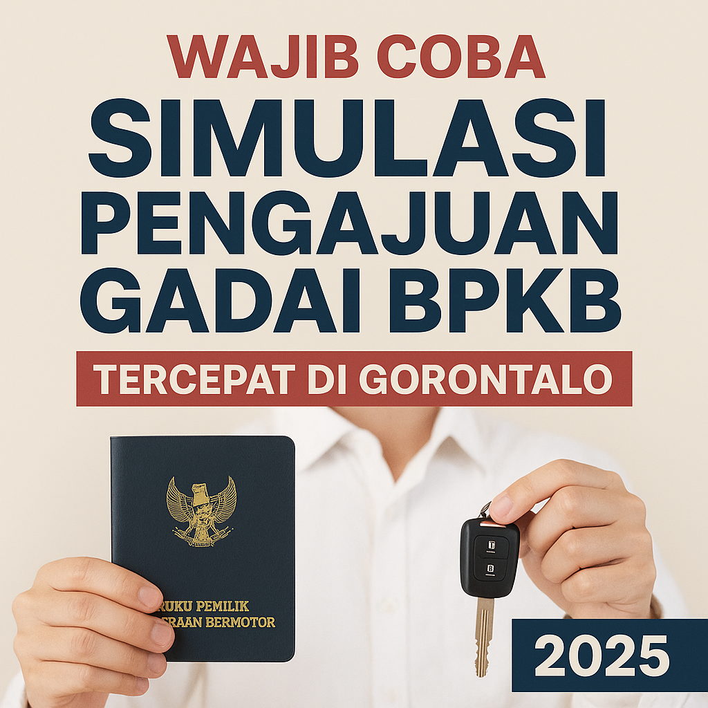 Estimasi Dana Cair Lewat Simulasi Pengajuan Kredit Jaminan BPKB di Gorontalo