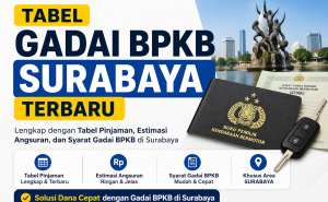 Tabel Simulasi Kredit Jaminan BPKB Surabaya Terbaru 2026