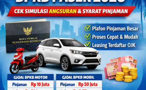 Update Tabel Kredit Jaminan BPKB Paser Hari Ini, Cek Plafon dan Angsuran